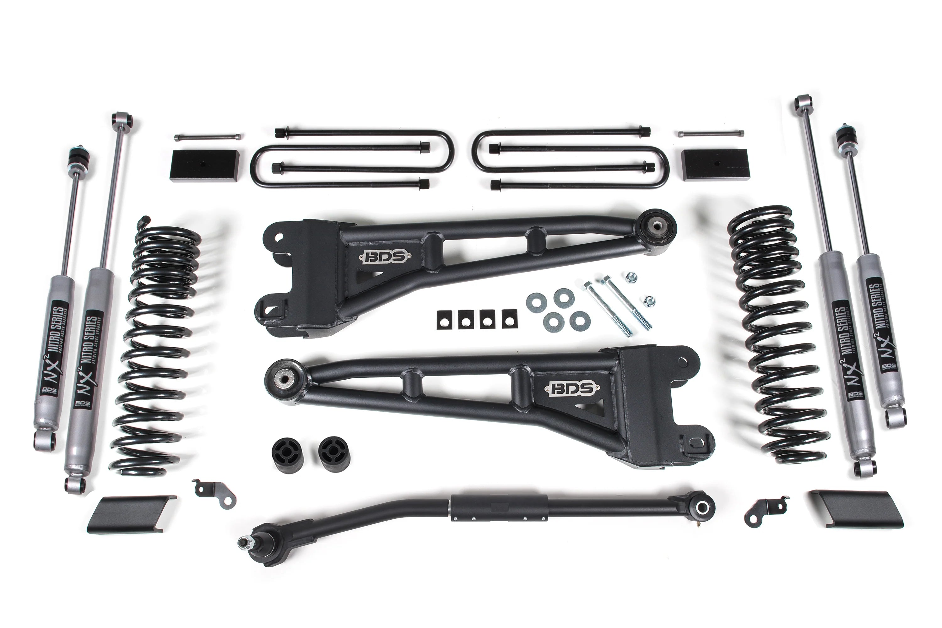 BDS 2200H 3" Inch Lift Kit w/ Radius Arm (NX2 Nitro Series Shocks) | 2023-2026 Ford F250/F350 Super Duty 4WD/SRW