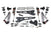 BDS 2244FPE FOX 2.5 Coil-Over Conversion Elite Shocks 5 Inch Lift Kit w/ Radius Arm & Block Kit w/o Factory Overload | 2023-2025 Ford F250/F350 Super Duty 4WD Diesel
