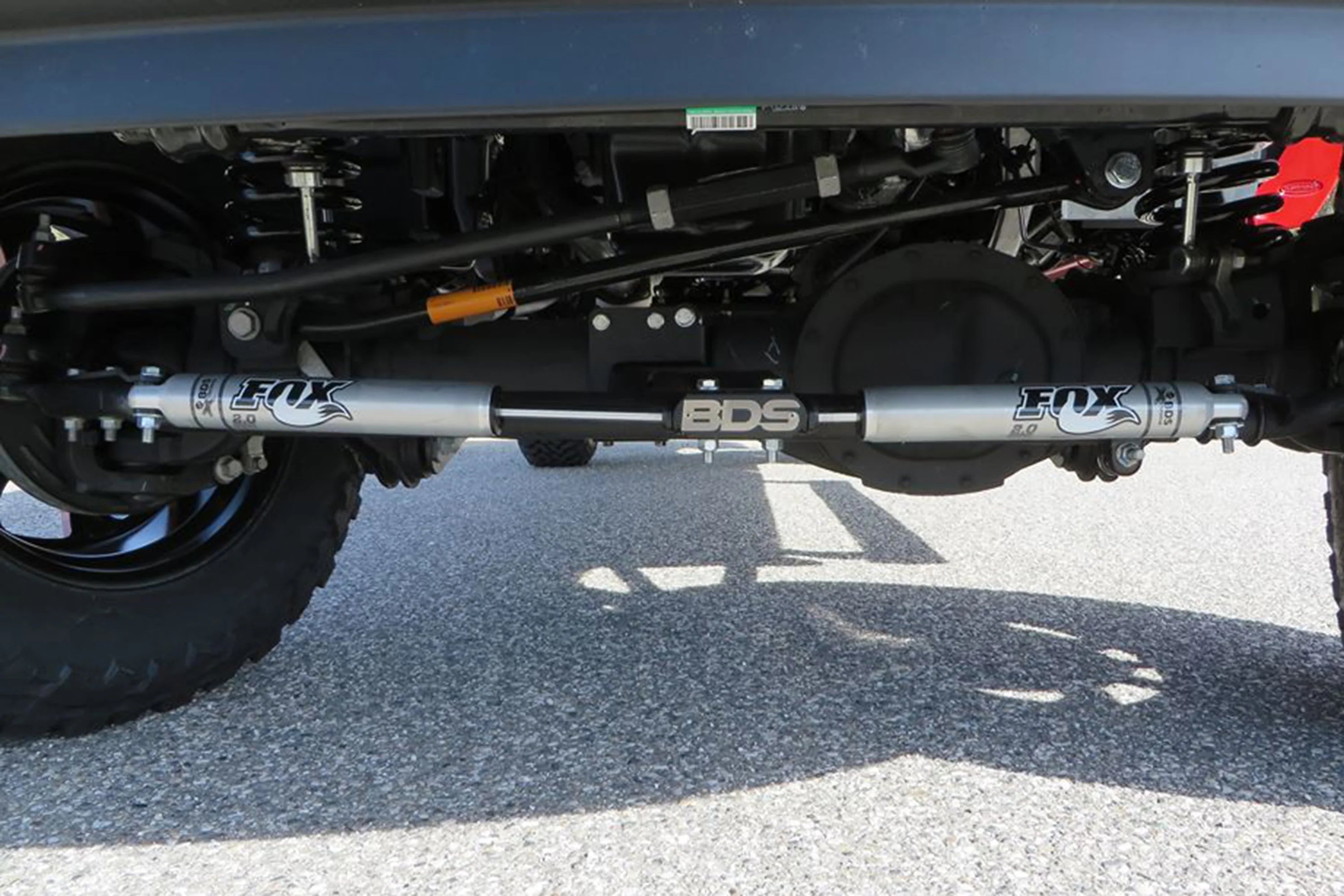 BDS 2015DF FOX 2.0 Performance Dual Steering Stabilizer Kit - for 4"+Lift - (Pair) | 2013-2018 RAM 2500/3500 6.7L Cummins