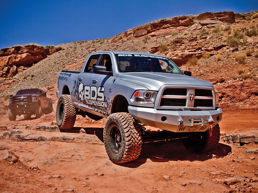 BDS 674FS 6" inch Long Arm Lift Kit with FOX Shocks & Leaf Springs | 2009-2013 Dodge RAM 2500 6.7L Cummins 4WD with 4 inch Axle