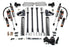 BDS 2228FPE 4 inch Lift Kit w/ 4-Link Conversion, FOX 2.5 Performance Elite Shocks & 5 Inch Block w/ 3 Leaf Main | 2017-2019 Ford F250/F350 Super Duty 4WD Diesel