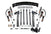 BDS 2234FPE 4 Inch Lift Kit w/ 4-Link Conversion FOX 2.5 Performance Elite Shocks & Leaf Springs | 2017-2019 Ford F250/F350 Super Duty 4WD Gas