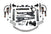 BDS 2241FPE 6 Inch Lift Kit w/ Radius Arm FOX 2.5 Performance Elite Shocks & 5 Inch Block w/ 3 Leaf Main | 2017-2019 Ford F250/F350 Super Duty 4WD Diesel