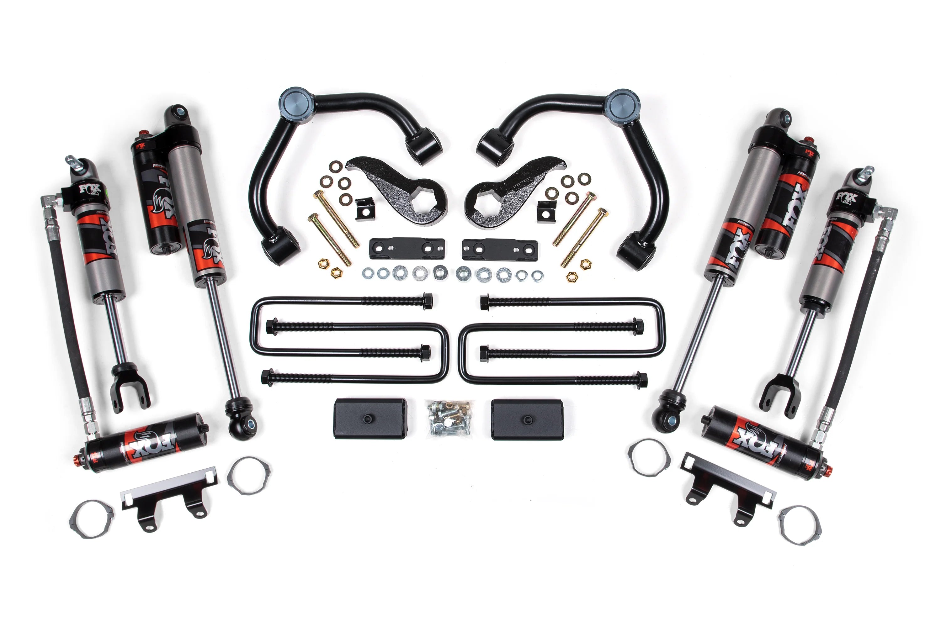 BDS 760FPE 3" inch FOX Performance Elite Lift Kit with 3" inch Block Kit | 2020-2025 GM Silverado/Sierra 2500HD/3500HD
