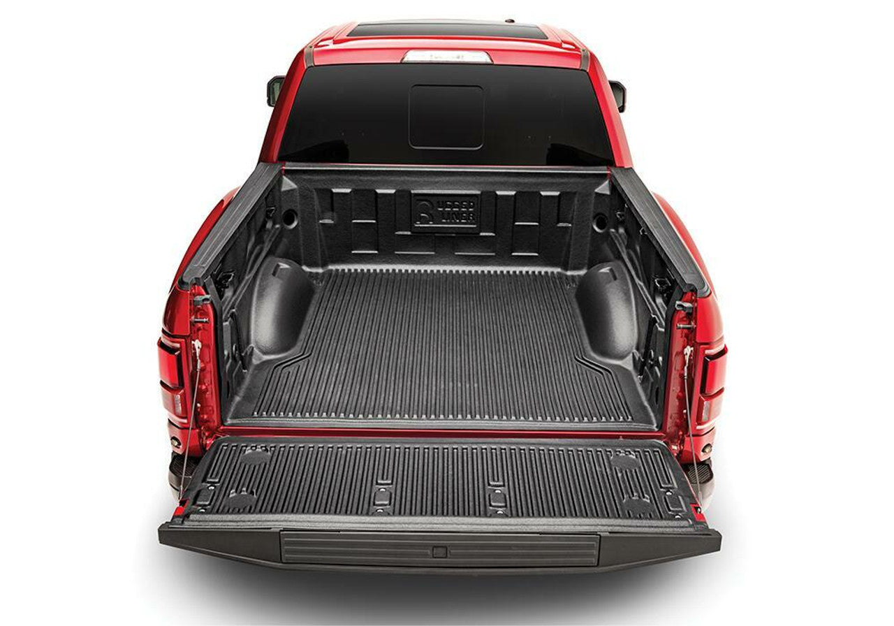 Rugged Liner F8U17 Under Rail Bedliner | 2017-2022 Ford F-250/350 8.2ft Bed w/ Square Tie-Down Holes