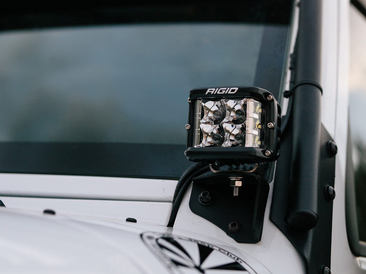 Rigid 262113 D-SS Pro Side Shooter Flood Beam Lights | Universal