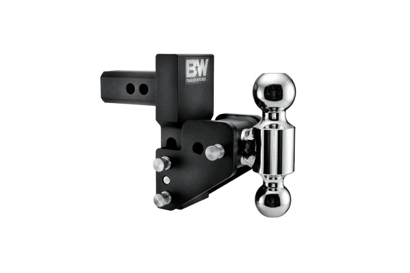 B&W TS10063BMP Black Multi-Pro Dual Ball Hitch with 2 inch Shank, 2.5 inch Drop, 3.5 inch Rise | Universal