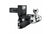 B&W TS10064BMP Black Multi-Pro Tri-Ball Hitch with 2 inch Shank, 2.5 inch Drop, 3.5 inch Rise | Universal