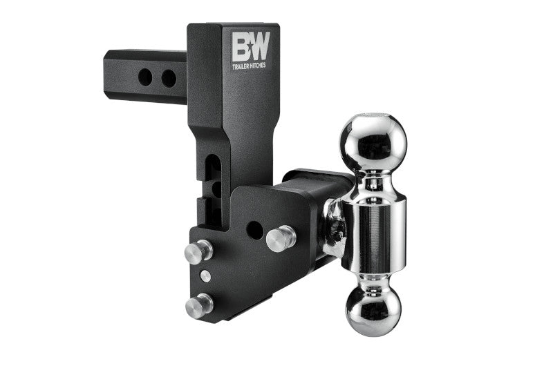 B&W TS10065BMP Black Multi-Pro Dual Ball Hitch with 2 inch Shank, 4.5 inch Drop, 5.5 inch Rise | Universal