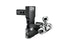 B&W TS10066BMP Black Multi-Pro Tri-Ball Hitch with 2 inch Shank, 4.5 inch Drop-5.5 inch Rise | Universal