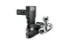 B&W TS10066BMP Black Multi-Pro Tri-Ball Hitch with 2 inch Shank, 4.5 inch Drop-5.5 inch Rise | Universal
