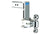B&W TS20040C Chrome Tow & Stow 2x2-5/16 Dual Ball Hitch with 2.5 inch Shank, 7 inch Drop, 7.5 inch Rise | Universal