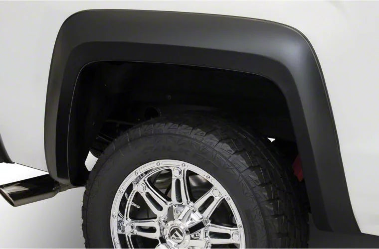 Bushwacker 40100-02 Rear Extend-A-Fender Flares | 2015-2019 Sierra 1500/2500HD/3500HD