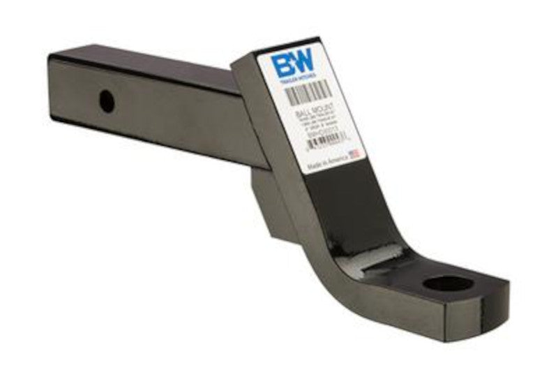 B&W BMHD30013 Hitch 4 inch Drop Ball Mount with out Ball 8 inch | Universal