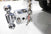 B&W TS10037C Chrome Tow & Stow 2x2-5/16 Dual Ball Hitch with 2 inch Shank, 5 inch Drop, 5.5 inch Rise | Universal