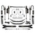 ICON K65913RL 4.5" Lift Stage 4 Suspension System Kit w/ Radius Arms & Radius Arms (Gas) | 2023-2025 Ford F250/F350 Super Duty