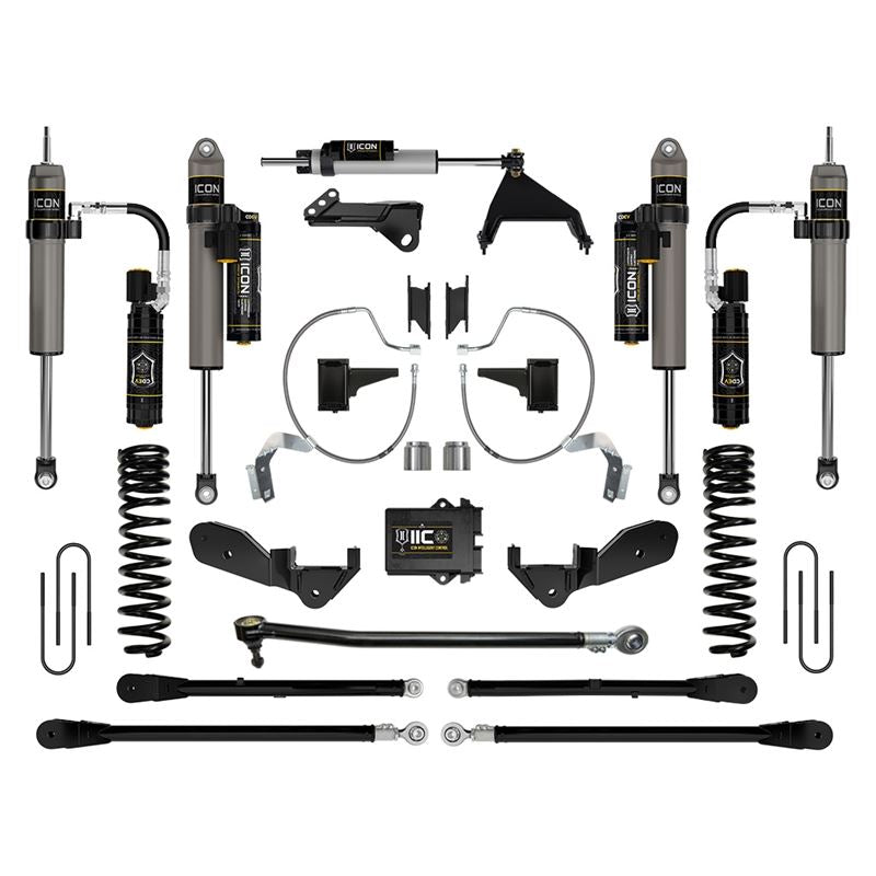 ICON K64538 4.5" Lift Stage 8 Suspension System Kit (Gas) | 2023-2025 Ford F250/F350 Super Duty