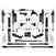 ICON K64538 4.5" Lift Stage 8 Suspension System Kit (Gas) | 2023-2025 Ford F250/F350 Super Duty