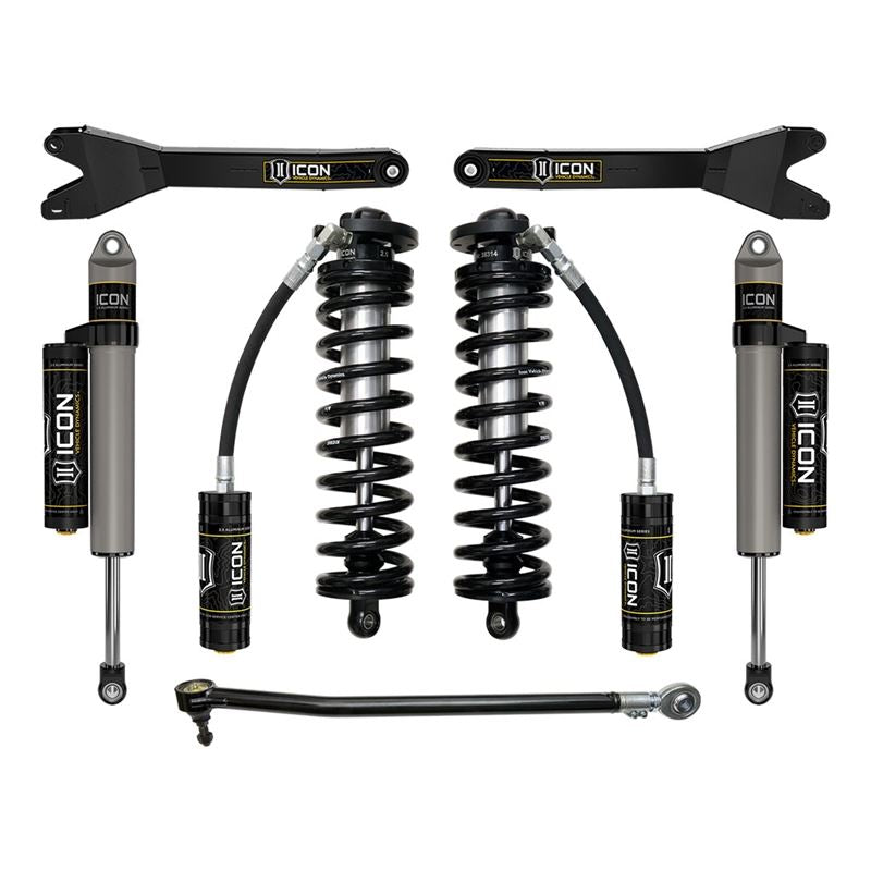 ICON K63203R 2.5-3" Stage 3 Coilover Conversion System w/ Radius Arms | 2023-2025 Ford F250/F350 Super Duty
