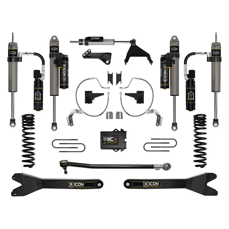 ICON K65917R 4.5" Lift Stage 8 Suspension System Kit w/ Radius Arms (Gas) | 2023-2025 Ford F250/F350 Super Duty