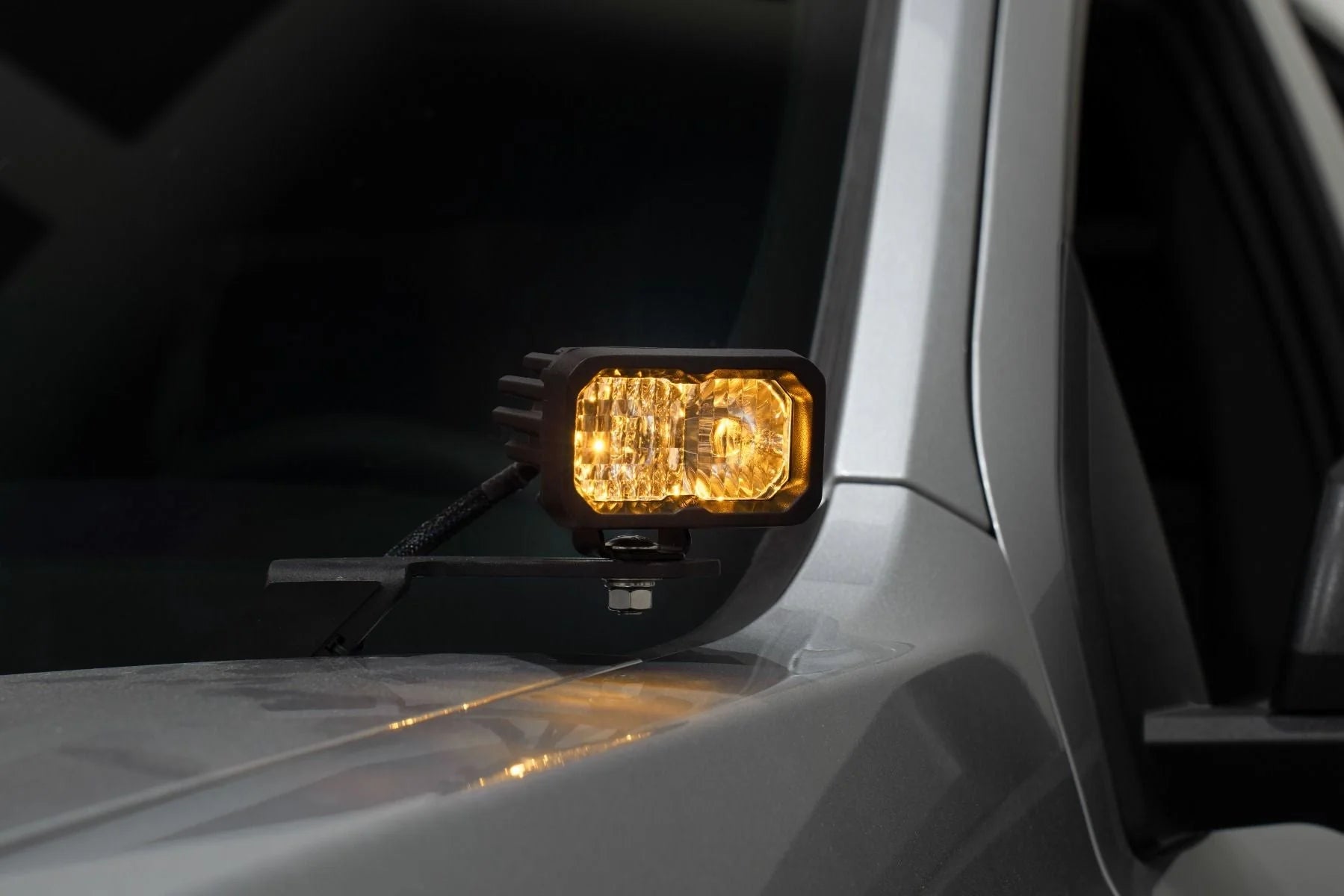Diode Dynamics DD7555 Stage Series Ditch Light Kit C2 Pro Yellow Combo | 2017-2022 Ford F250/F350 Super Duty