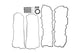 Cometic C15151 Valve Cover Gasket Kit | 2008-2010 Ford F250/F350 6.4L Powerstroke