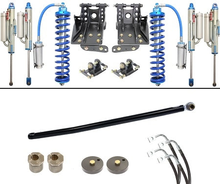 Carli CS-FLVL-CO25-BYP-11 2.5 inch Coilover Bypass Leveling System | 11-16 Ford F250/F350