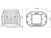 Rigid 512313 D2 Series Pro Driving Beam Flush Mount Lights | Universal