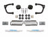 Fabtech K1213 3" Uniball UCA System w/ Performance Shocks | 2025 GMC/Chevrolet 1500 2WD/4WD
