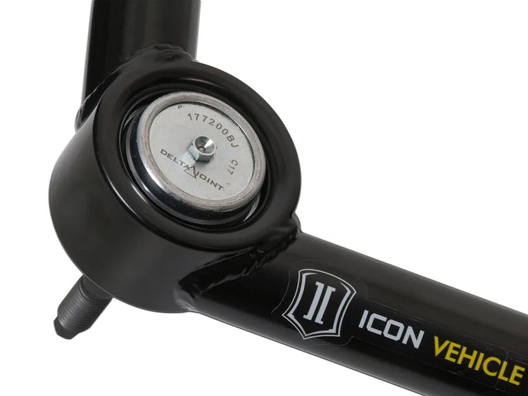 ICON 78550DJ Tubular Upper Control Arm Kit with Delta Joint | 2001-2010 GM Silverado/Sierra 2500HD/3500HD