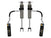 ICON 71707XP Front 2.5" Aluminum Series Shock Absorbers - Remote Reservoir w/ CDXS (Pair) | 2011-2026 GM Silverado/Sierra 2500HD/3500HD w/ 0-3.5” Lift
