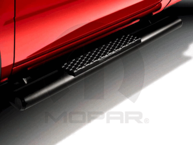 Mopar 82215086AC Matte Black Tubular Side Steps | 2013-2026 RAM 2500/3500 Crew Cab