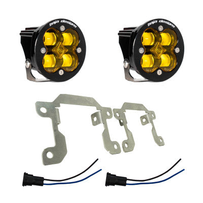 Baja Designs 44-7879 S1 Fog Pocket Kit - Amber | 2024-2025 GMC Sierra 2500HD/3500HD