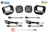Diode Dynamics DD6238 SS3 LED Fog Light Kit - Sport White Fog | 2017-2022 Ford F250/F350