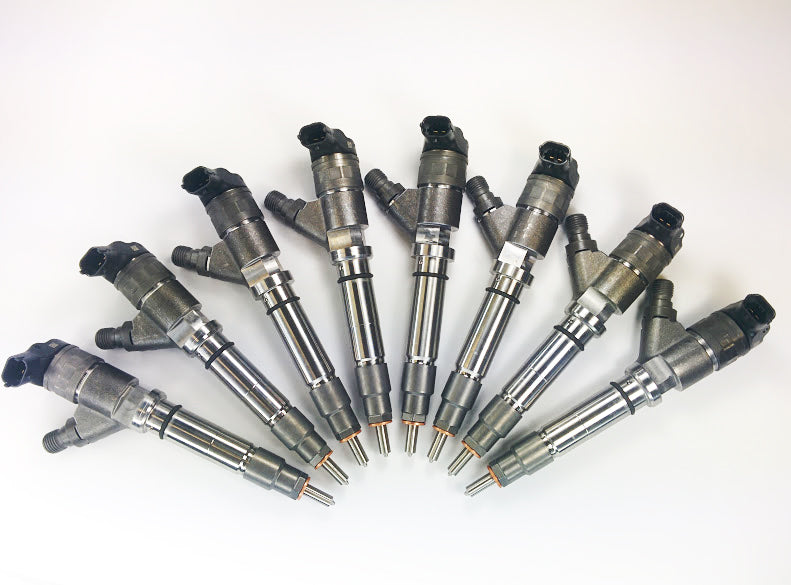 Dynomite Diesel NLLY-SM Custom Super Mental Series Injector Set | 2004.5-2005 GM Silverado/Sierra 2500HD/3500HD 6.6L Duramax LLY