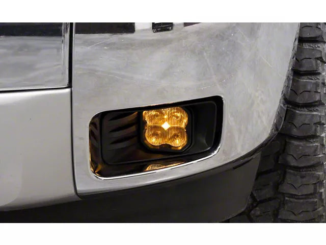 Diode Dynamics DD7308 SS3 Max LED Fog Light Kit with ABL Yellow Fog Beam | 2007-2014 Silverado 2500HD/3500HD