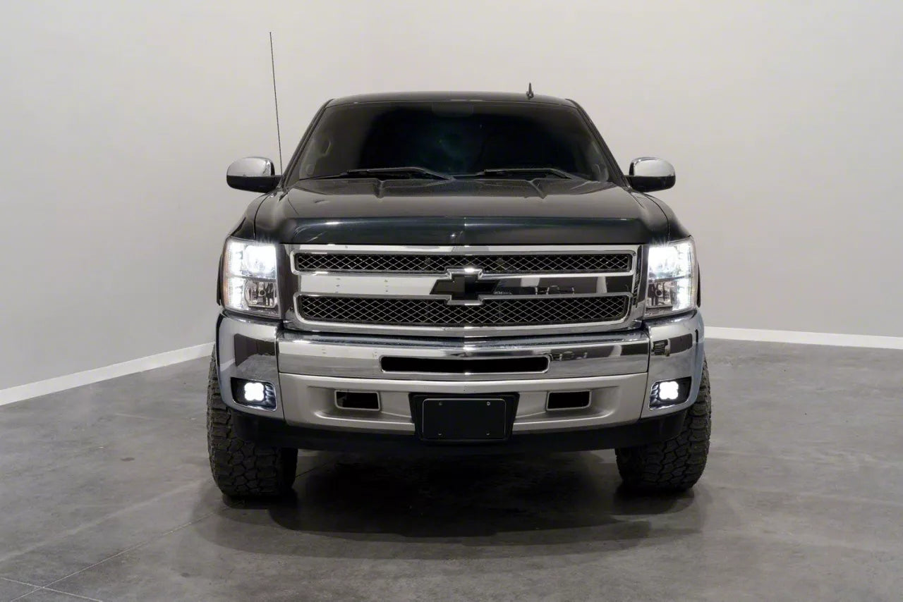 Diode Dynamics DD7305 SS3 Pro LED Fog Light Kit with ABL White Fog Beam | 2007-2014 GM Chevrolet Silverado 2500HD/3500HD