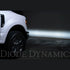 Diode Dynamics DD7017 SS3 LED Fog Light Kit White SAE-DOT Fog Max w/ Amber Backlight | 2017-2022 Ford F250/F350