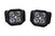 Diode Dynamics DD7017 SS3 LED Fog Light Kit White SAE-DOT Fog Max w/ Amber Backlight | 2017-2022 Ford F250/F350
