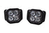 Diode Dynamics DD7017 SS3 LED Fog Light Kit White SAE-DOT Fog Max w/ Amber Backlight | 2017-2022 Ford F250/F350