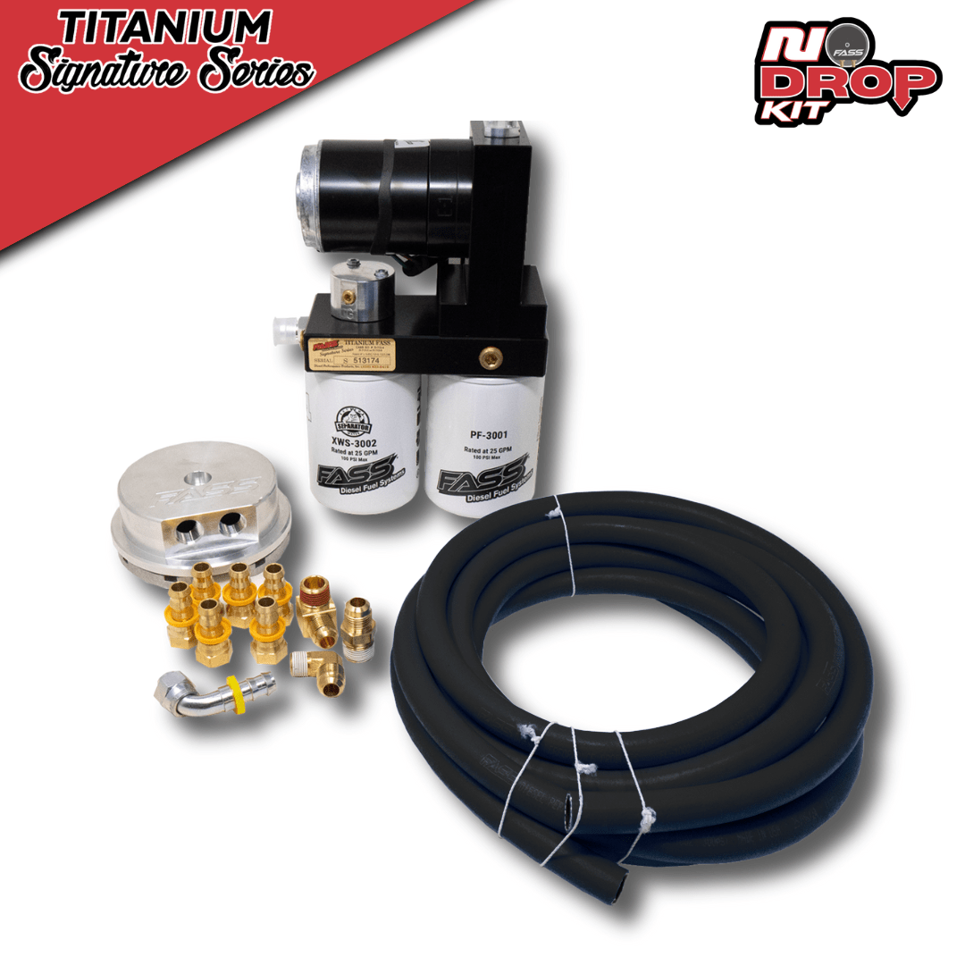 FASS NDTSC10100G No-Drop Series 100GPH Fuel System | 2001-2010 GMC/Chevrolet Duramax 6.6L (Stock-600HP)