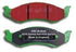 EBC Brakes DP61267 Rear GreenStuff 6000 Series Brake Pads | 2003-2008 Dodge RAM 2500/3500