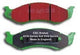 EBC Brakes DP61267 Rear GreenStuff 6000 Series Brake Pads | 2003-2008 Dodge RAM 2500/3500
