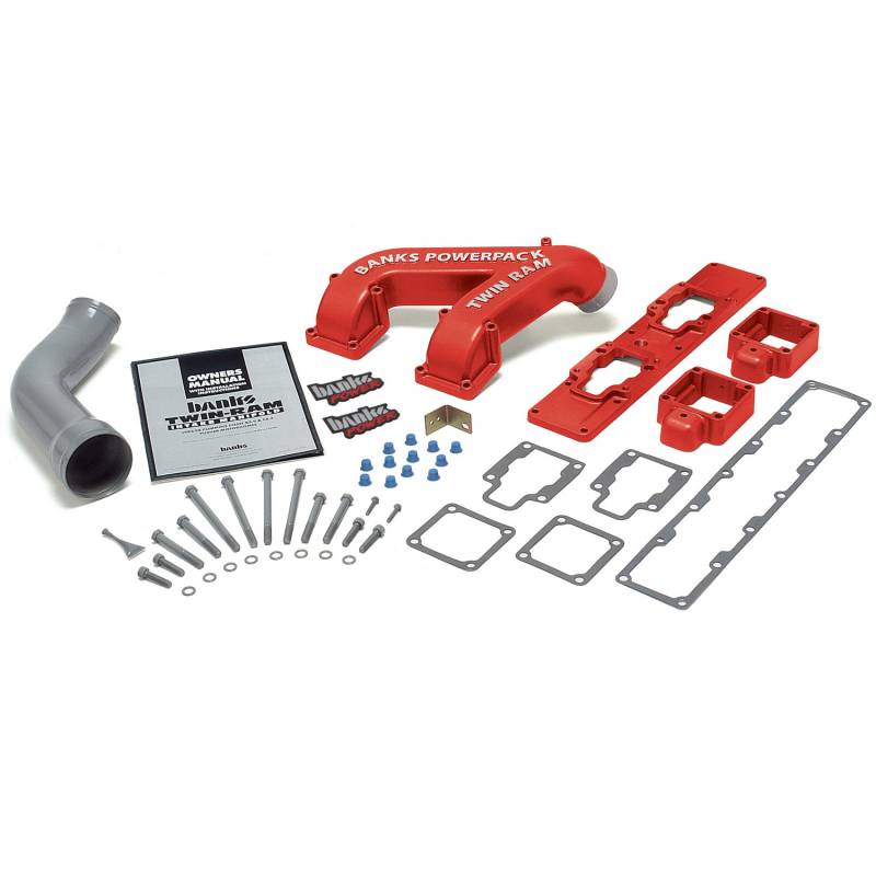 Banks 42710 Twin-RAM Manifold System | 1994-1998 RAM 2500/3500 5.9L 12V Cummins