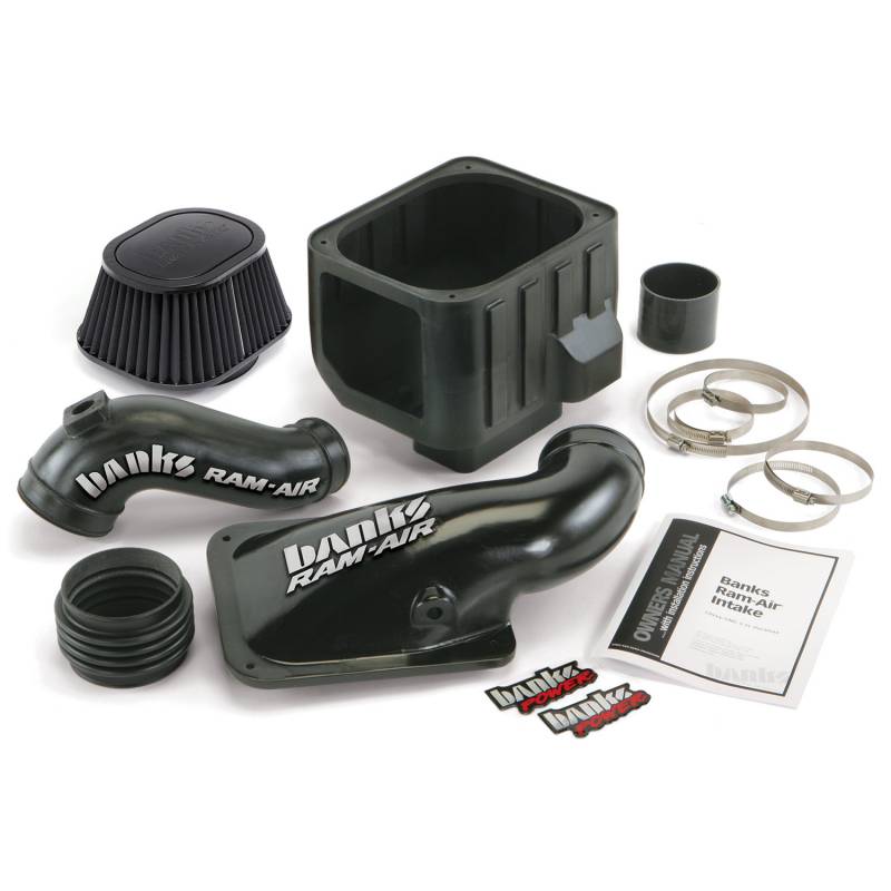 Banks 42132-D Ram-Air Cold Air Intake System with Dry Filter | 2001-2004 GM Silverado/Sierra 2500HD/3500HD 6.6L Duramax LB7