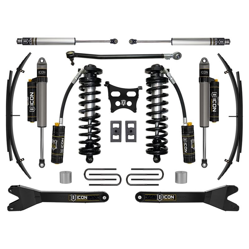 ICON K63204RL 2.5-3" Stage 4 Coilover Conversion System w/ Radius Arms - Expansion Pack | 2023-2025 Ford F250/F350 Super Duty