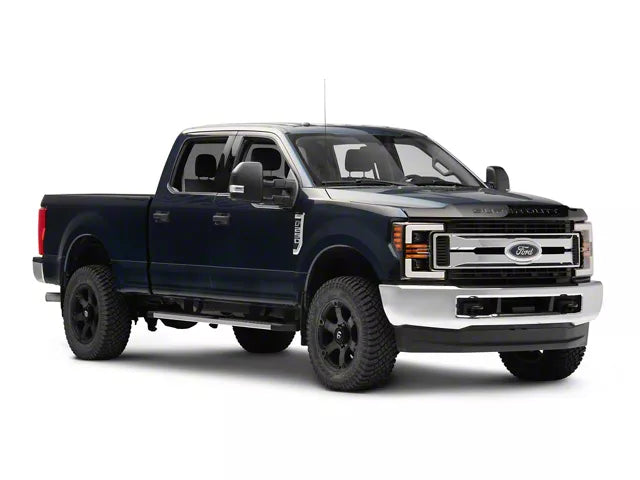 AlphaRex 880309 PRO Series Alpha Black Halogen Projector Headlights | 2008-2010 Ford F250/F350 Super Duty/Excursion