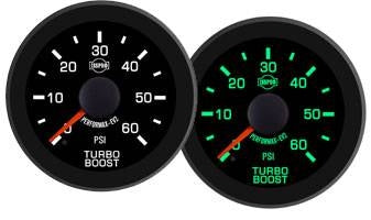 Isspro R17599 EV2 2-1/16 inch 100-280F Transmission Oil Temp Gauge | Universal