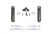 FabTech K2339 2.5" inch Budget Lift Kit with Performance Shocks | 2017-2025 Ford F250/F350 Super Duty 6.7L Powerstroke 4WD