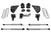 FabTech K2404DL 4 inch Budget Lift Kit with Dirt Logic Shocks | 2023-2025 Ford F250/F350 Powerstroke 4WD